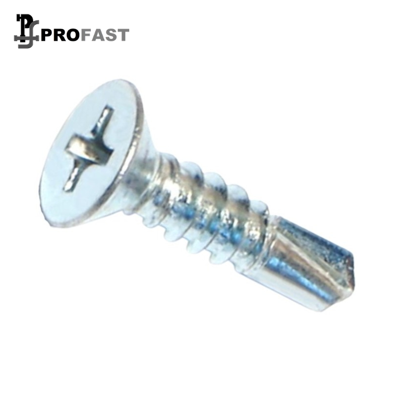 Countersunk Head Self Drilling Screw (ZP)
