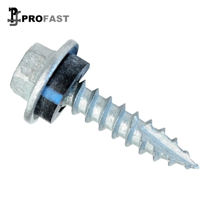 Hexagon Self Tapping Screw TD with Bonded Washer (ZP)